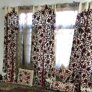 crewel curtain