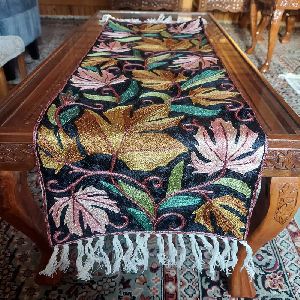 Kashmiri Chain Stitch Table Runner