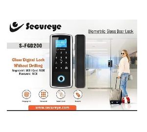 Secure Eye Digital Glass Door Lock #ahmedabad