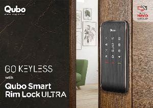 Qubo Rim Type Smart / Digital Door Lock Dealers In Ahmedabad