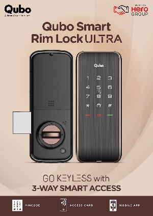 Qubo Rim Type Smart / Digital Door Lock Dealers In Ahmedabad