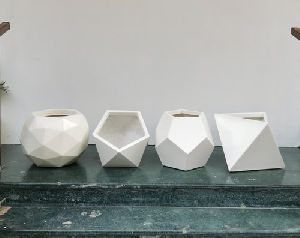 Geometric Planter Set