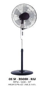 Ossywud Pedestal Fan - (Zoosh - B/W)