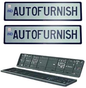 Car Number Plate Frame