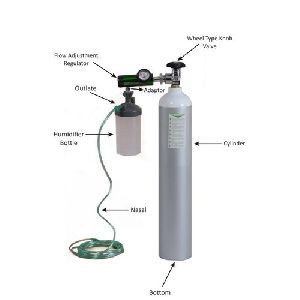 Portable Oxygen Cylinder Kit