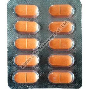 Ofloxacin 200mg & Ornidazole 500mg Tablets