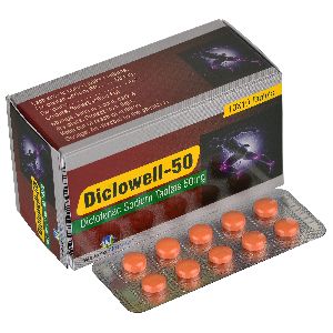 Diclowell 50mg Tablets