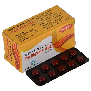 Pyridoxine HCL 25mg Tablets