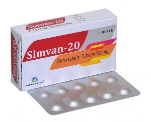 Simvan 20mg Tablets