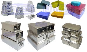 Alu Hinged Tin Box