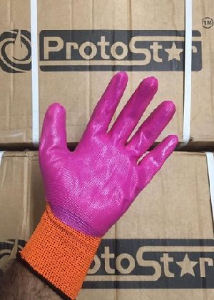 Nitrile Coated Safety Gloves