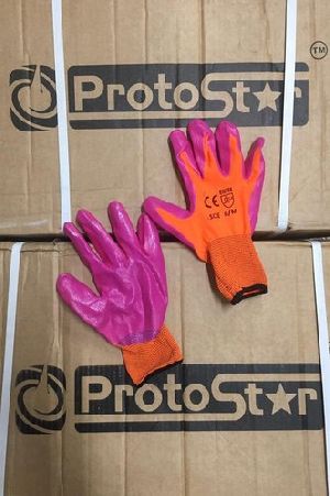 Nitrile Coated Safety Gloves