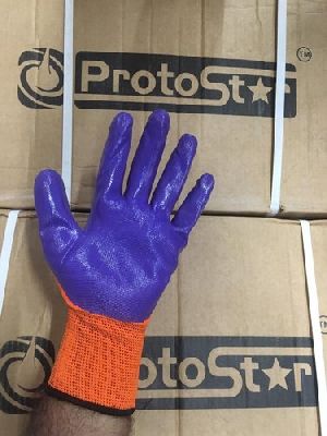 Nitrile Coated Safety Gloves