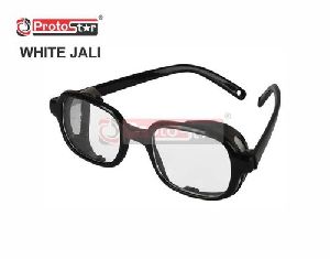 White Jali Safety Goggles