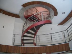 Mild Steel Helical Staircase