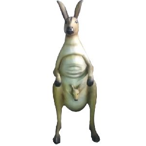 FRP Kangaroo Statue