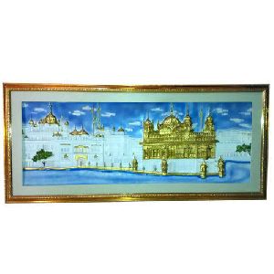 golden temple painting