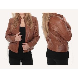 Ladies Leather Jacket