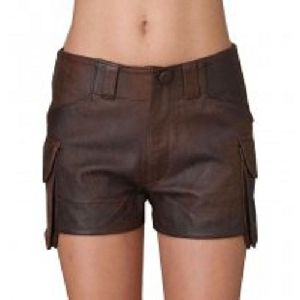 Leather Shorts