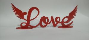 Feather Love Stand Figurine