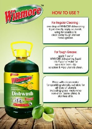 WINMORE Ultra Powerful Dish Wash Liquid Gel - 5KG