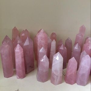 Rose Quartz Tower Stone