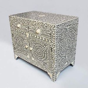 Bone Inlay Chest of Drawer