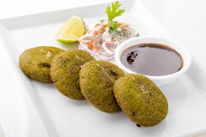 Chicken Hara Bhara Kebabs