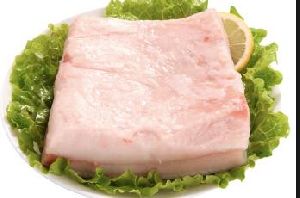 Raw Pork Fat Strip