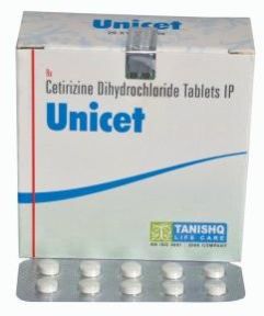 UNICET Cetrizine Tablet