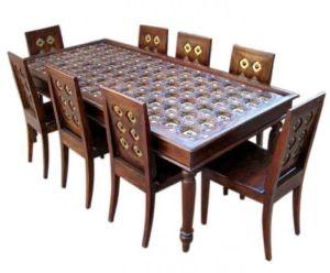 8 Seater Sheesham Wooden Dining Set