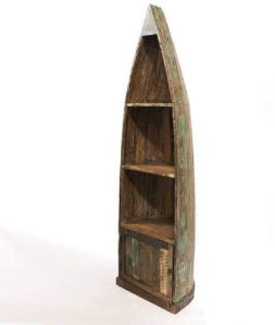 Boat Wood Bookshelf