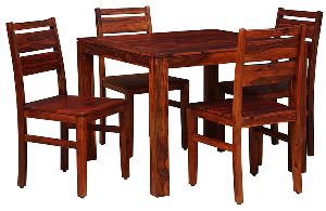 four Seater Wooden Dining Set