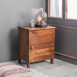 Solid Wood BedSide Table