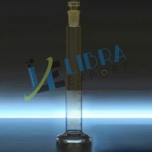 Cylinder Measuring Graduated with Glass Stopper Round Base