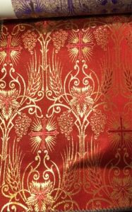 Church vestments fabric