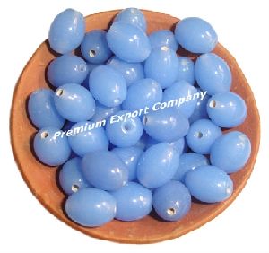 Oval Glass Beads