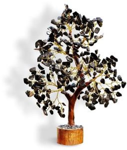 300 Beads Black Tourmaline Gemstone Tree