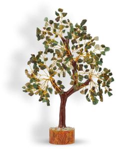 300 Beads Green Aventurine Gemstone Tree
