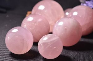 Brazillian Rose Quartz Sphere