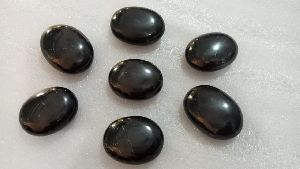 Black Shungite Palm Stone