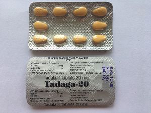 Tadaga 20mg- Tadalafil Tablets