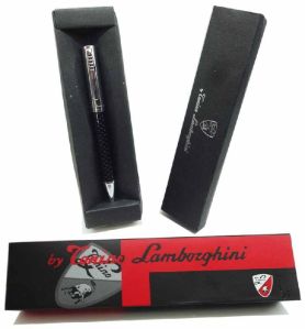 Tonino Lamborghini Black & Silver Pen