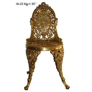 Garden Brass Chair