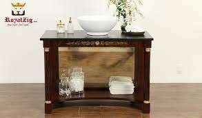 Antique Mahogany Finish Sink Vanity