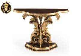 European Style Carved Console Table