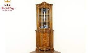 Hand Carved French Style Display Curio Cabinet