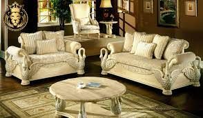 Maharaja Style Swan Sofa Set