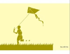 Kite Stencil