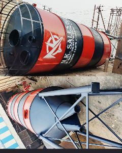 Double Discharge Cement & Fly Ash Storage Tank Silo